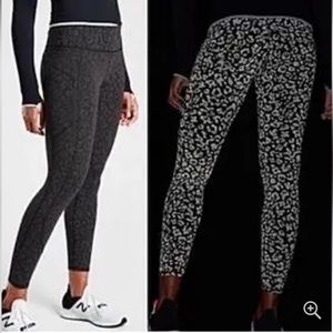 - Athleta RAINIER REFLECTIVE LEOPARD black